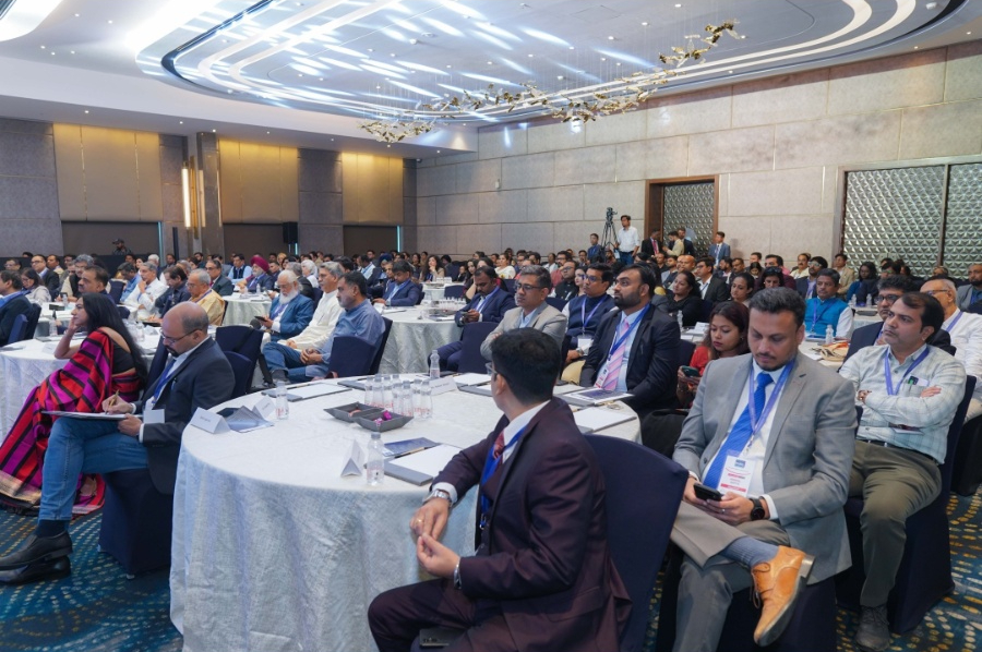 Full room audience at MIECA