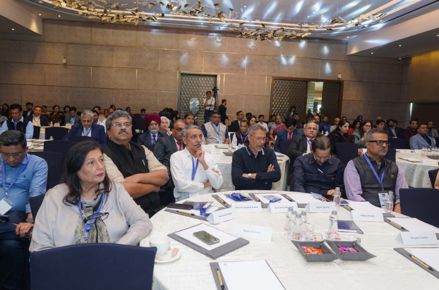 Audience seated at MIECA roundtables